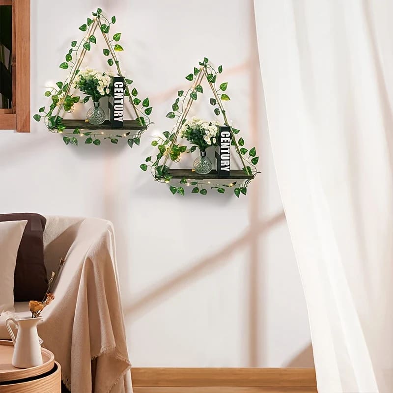 Artificial vine wall shelf - wall shelves & ledges home&living materials