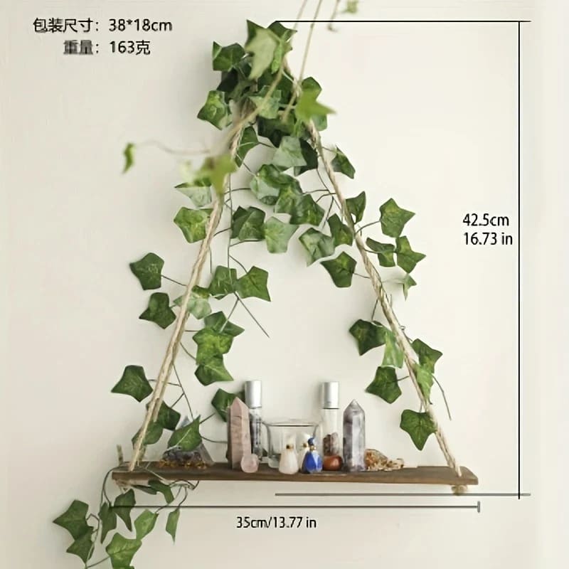 Artificial vine wall shelf - wall shelves & ledges home&living materials