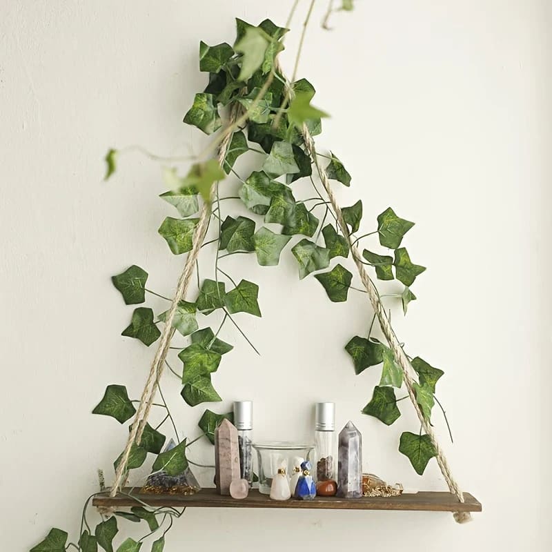Artificial vine wall shelf - wall shelves & ledges home&living materials