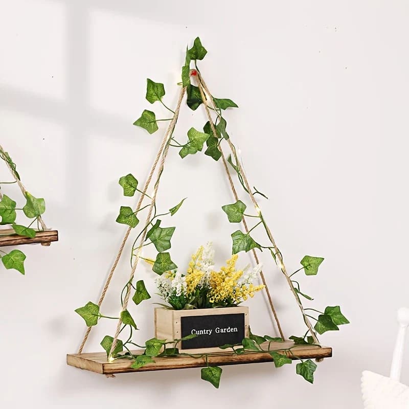 Artificial vine wall shelf - wall shelves & ledges home&living materials