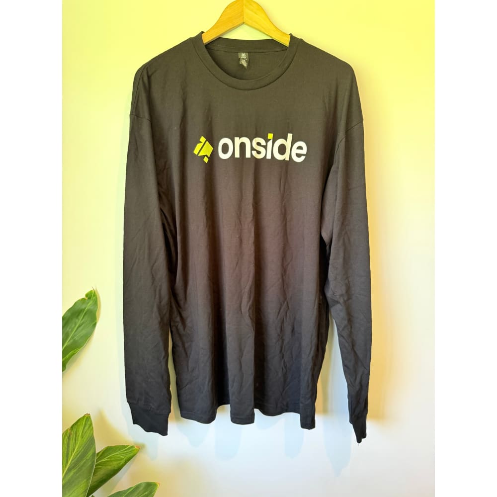 Ascolour size xl staple long sleeve onside print tee - t-shirts tops menās apparel