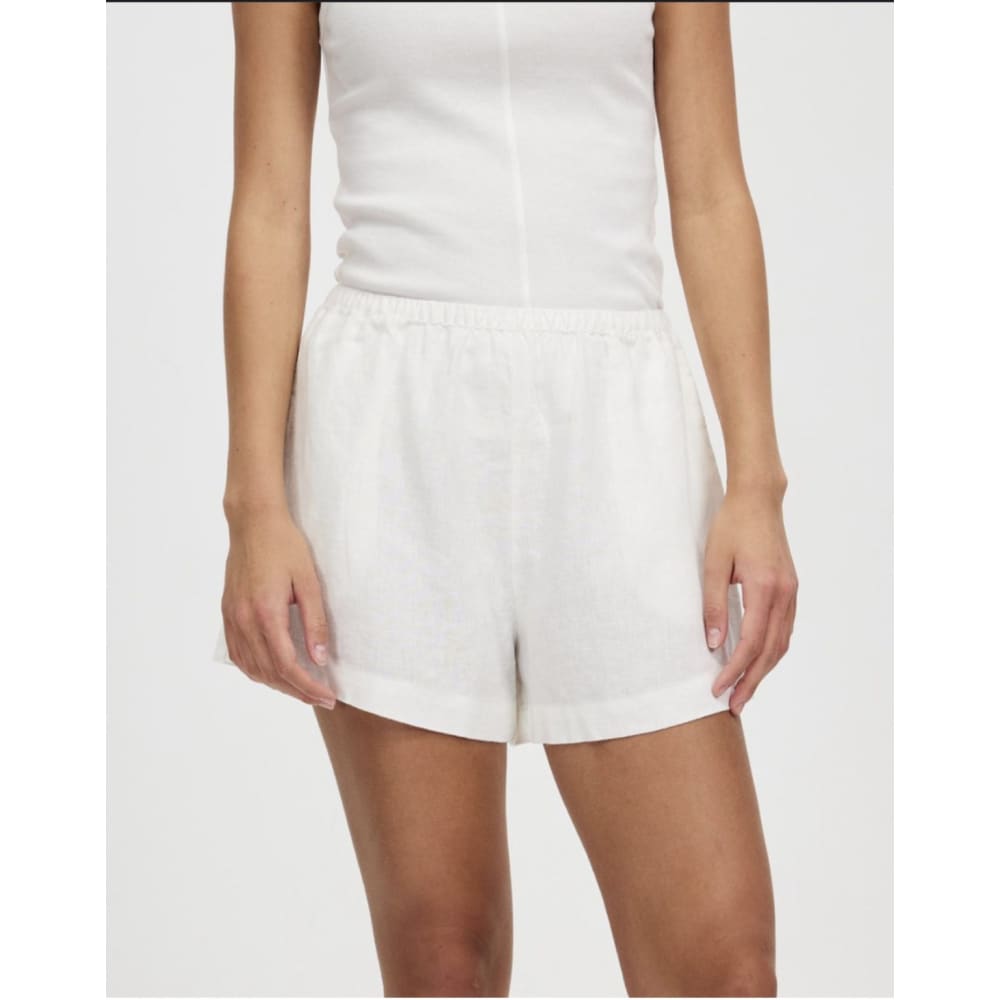 Bnwt assembly label size 6 stella linen short rrp $95 - shorts bottom - clothing & fashion - shorts womenâs apparel