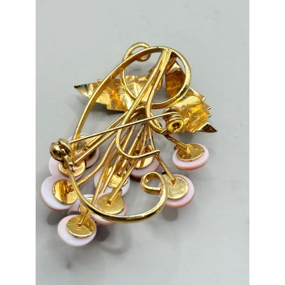 Vintage set of 3 brooches & 1x hat pin - brooches & lapel pins crafts