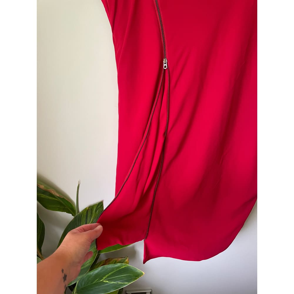 M lime assymetrical tunic - size 14 - tunics condition: used - top women’s apparel