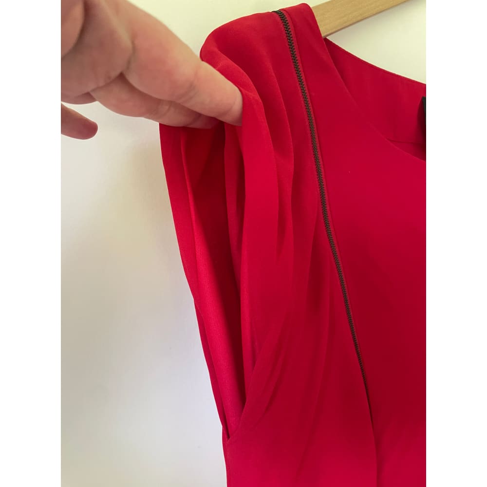M lime assymetrical tunic - size 14 - tunics condition: used - top women’s apparel