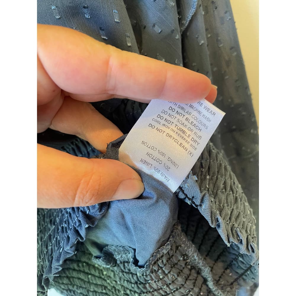 ATMOS & HERE Size 10 Gray Long Sleeve Top