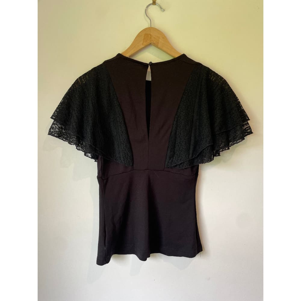 Brand New ATMOS & HERE Size 6 Lace Splicing Top – Cut Label Branded Clothing Clearance