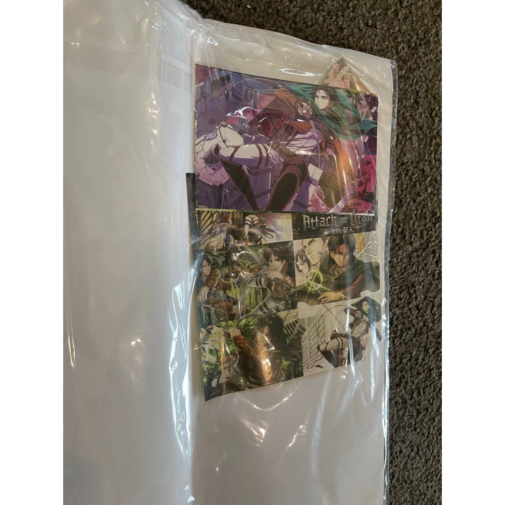 Attack on titan levi swag bag contents - collectibles anime - collectible anime