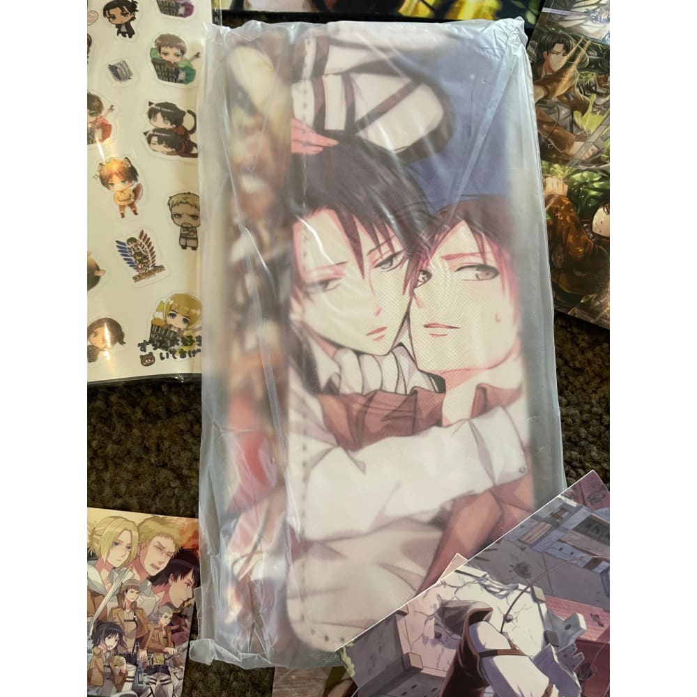 Attack on titan swag bag contents - collectibles anime - collectible anime