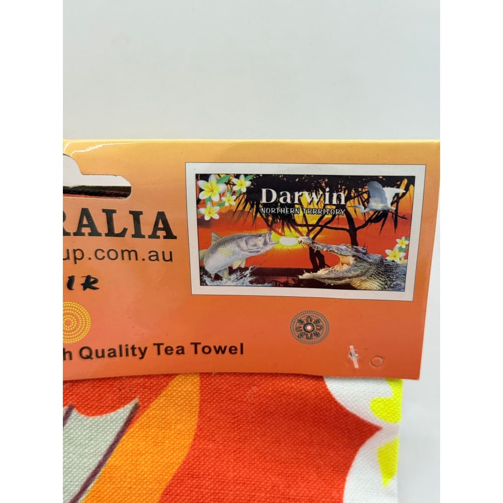 Boomup australia tea towel souvenir - kitchen towels home&living materials