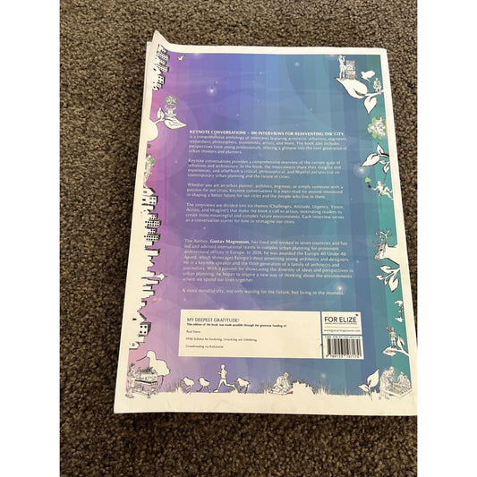 Keynote conversations: 100 interviews for reinventing the city by gustav magnusson - books condition: used printed media