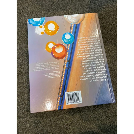 Mal corboy kitchens: with cuisine created by new zealand’s top chefs - print books book - condition: used - cookbook