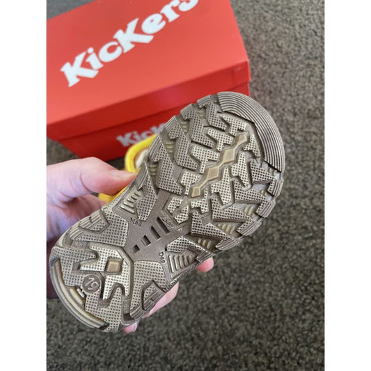 Brand new kickers leather sandals - size us 3 infant - us 3 / eu 19 - baby & toddler shoes baby - clothing & fashion