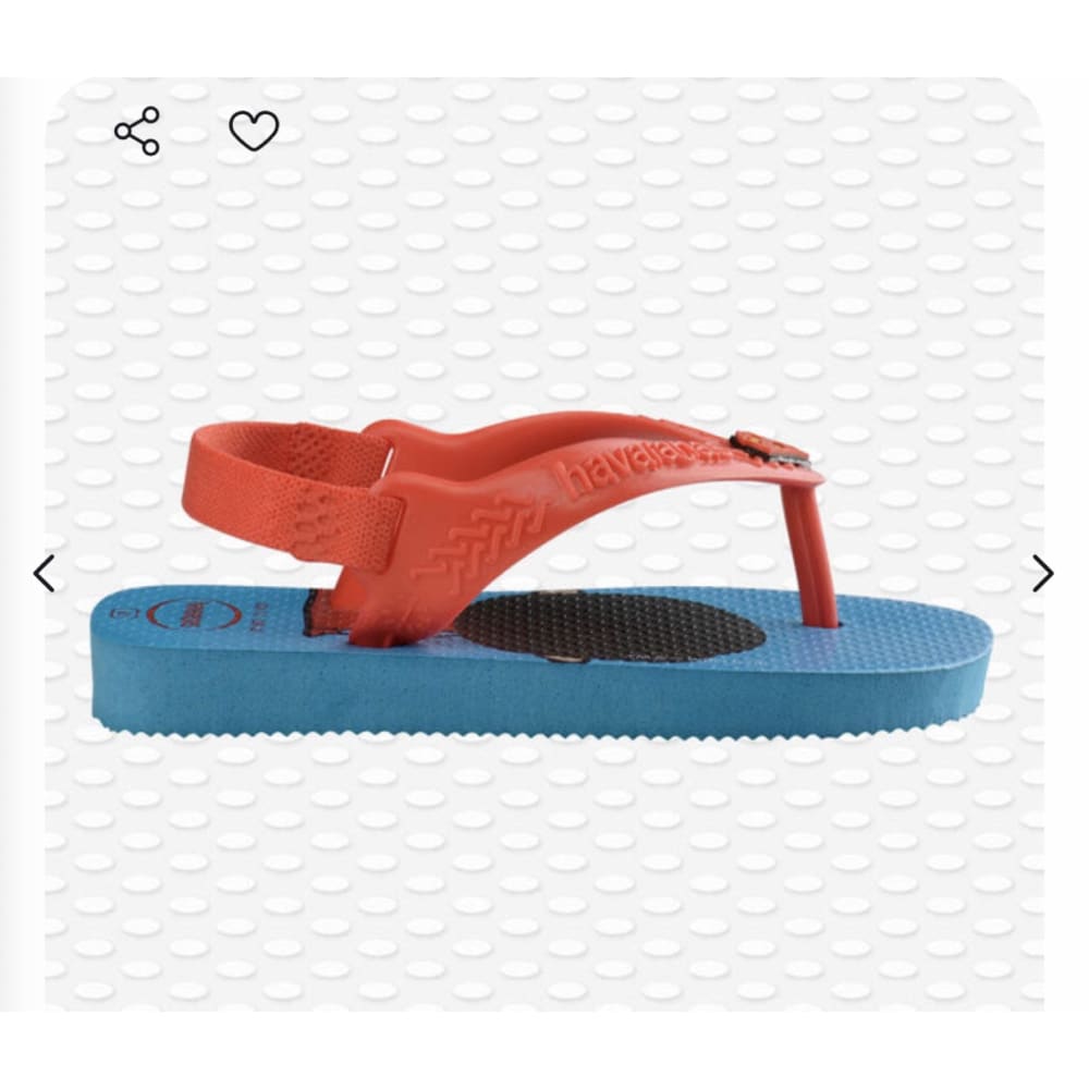 Havianas superman baby jandals - 12-18m - us 5c/ eu 21 - baby & toddler sandals baby - clothing & fashion - infant