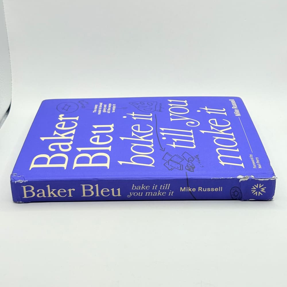 Baker bleu bake it till you make it by mike russell - print books condition: used - what’s new printed media