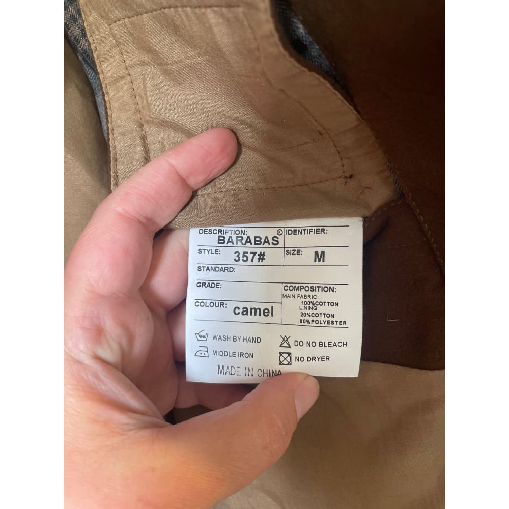 Barabas - brown quilted blazer - size m - rrp $300 + - coats & jackets blazer - clothing & fashion - coat - jacket