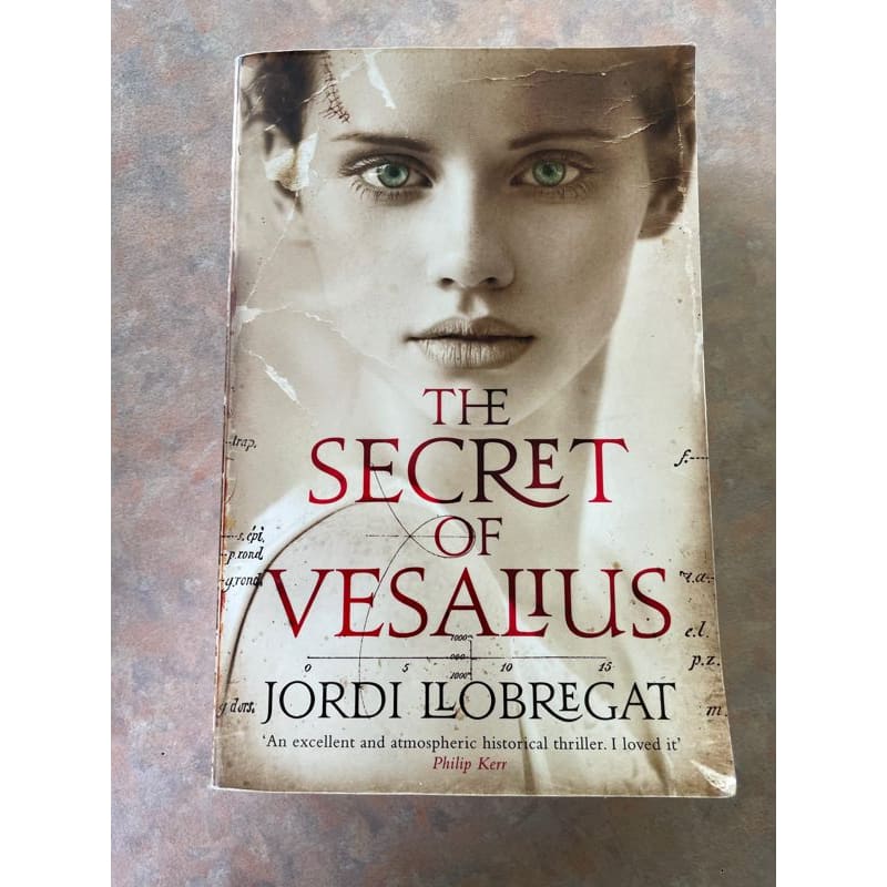 The secret of vesalius - jordi llobregat - print books book - condition: used - mystery - thriller printed media