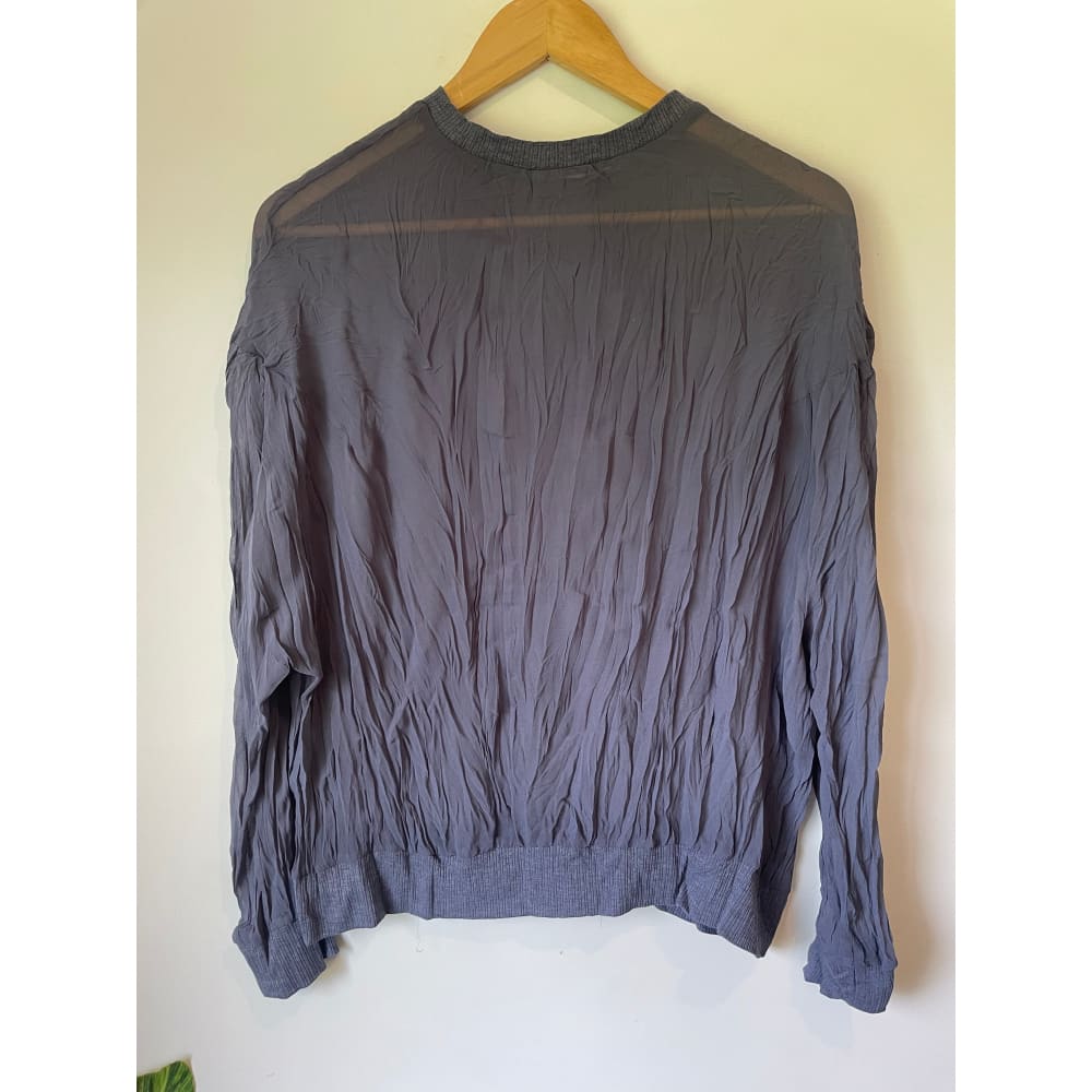Et alia barker top – vintage indigo - blouses blouse - clothing & fashion - designer clearance - top women’s apparel