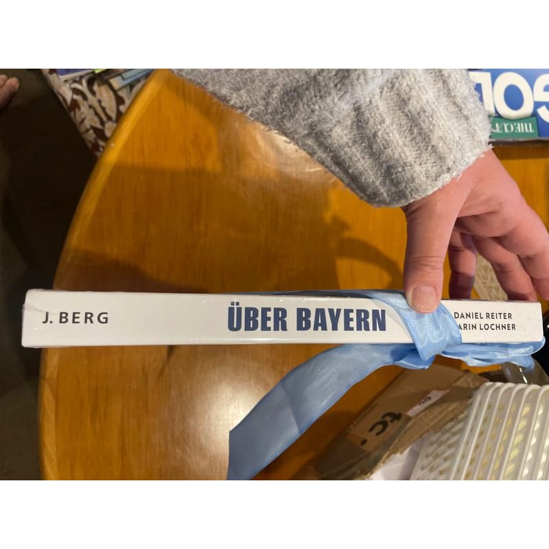 Uber bayern (about bavaria) - j. Berg - print books book - travel printed media