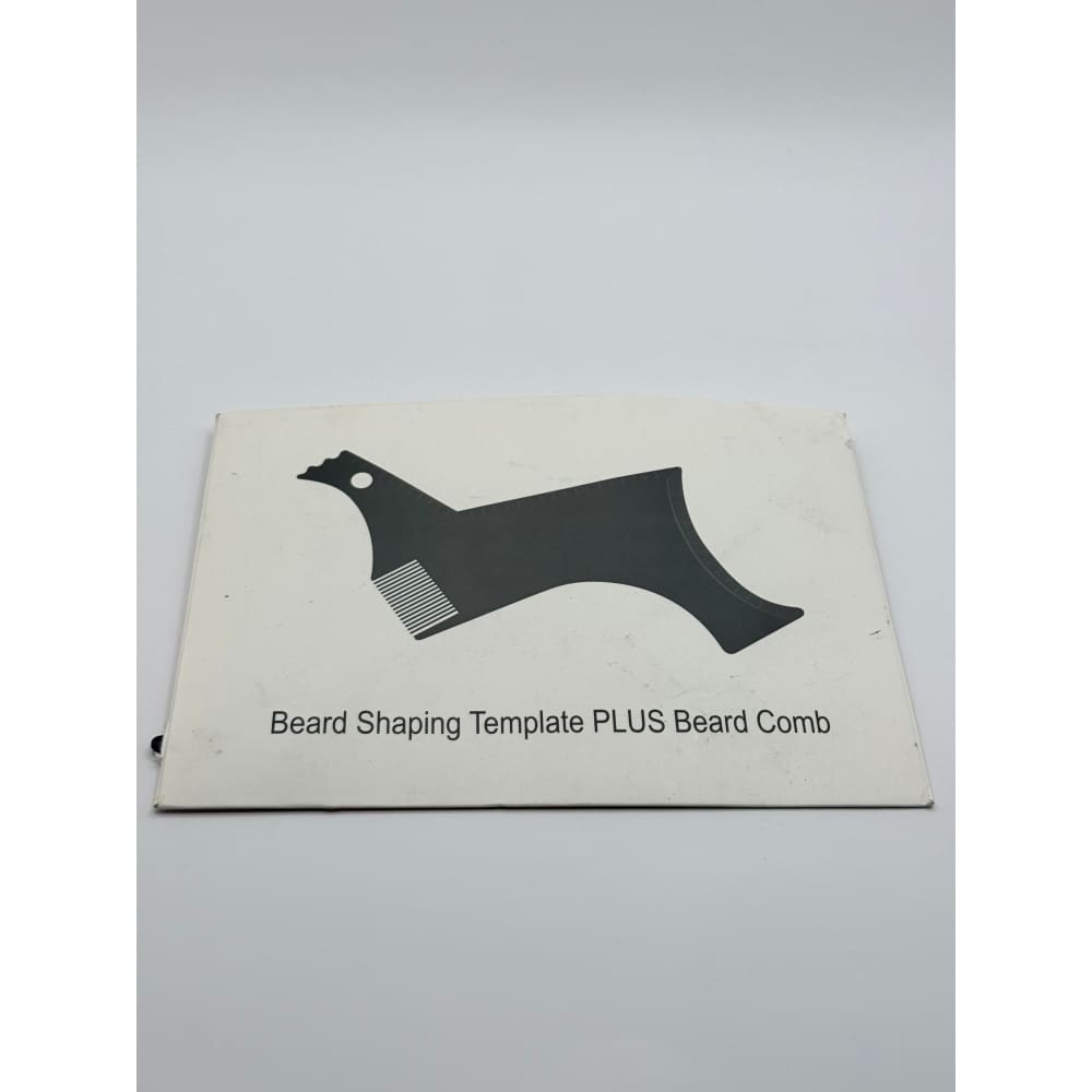 Beard shaping template plus beard comb - hair styling tools hair care & styling women’s beauty product