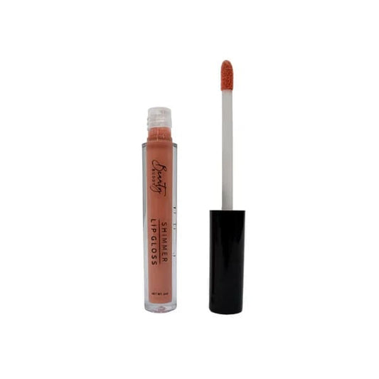 Beauty buddy shimmer lip gloss 02 nearly nude 2ml - lip gloss face & eye care - lips - makeup women’s beauty product