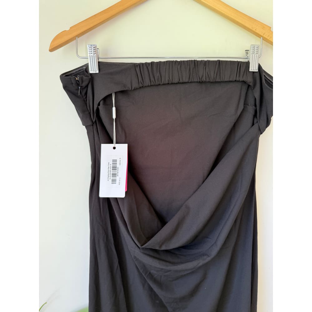 Beginning botique size 16 lei strapless black maxi dress rrp $119 - dresses top women’s apparel
