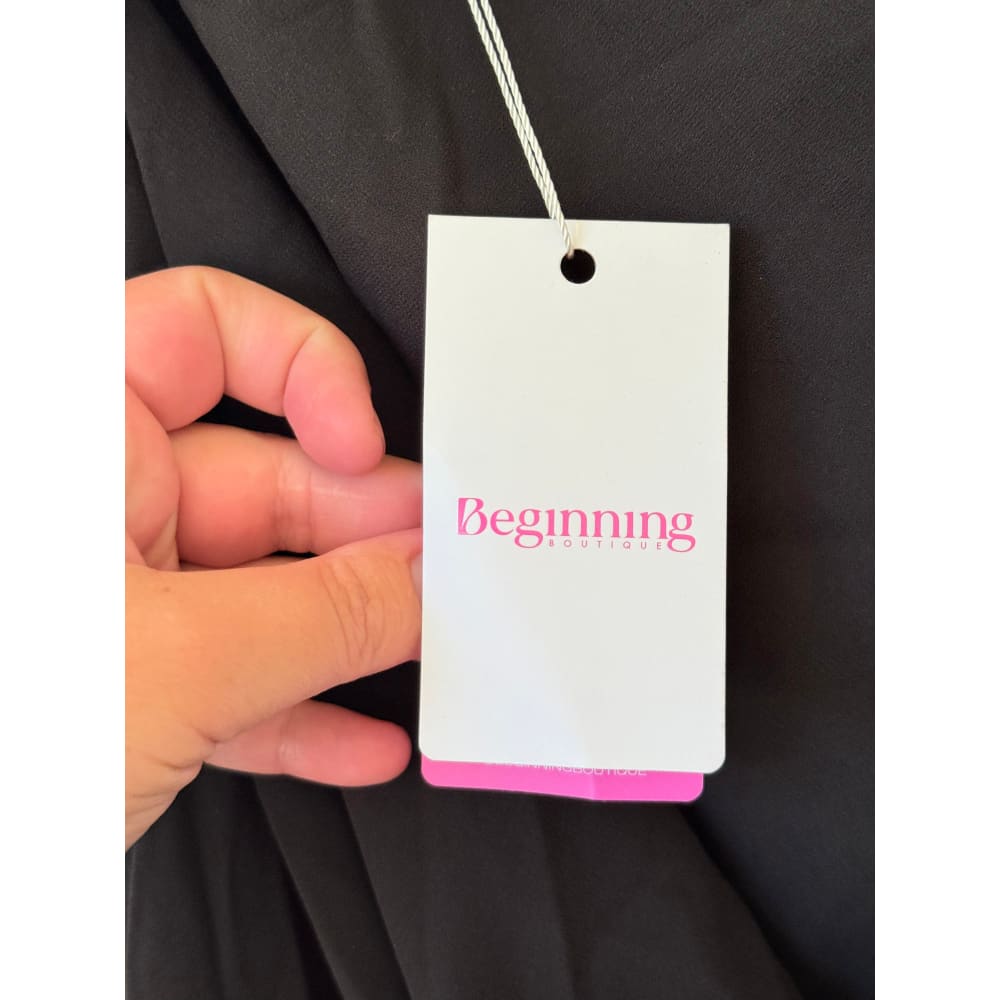 Beginning botique size 16 lei strapless black maxi dress rrp $119 - dresses top women’s apparel