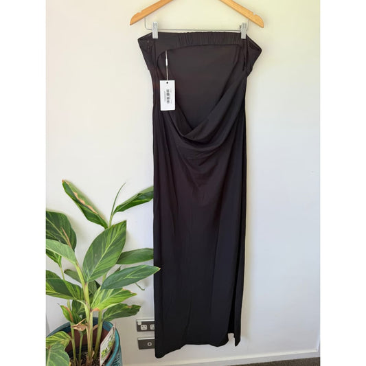 Beginning botique size 16 lei strapless black maxi dress rrp $119 - dresses top women’s apparel