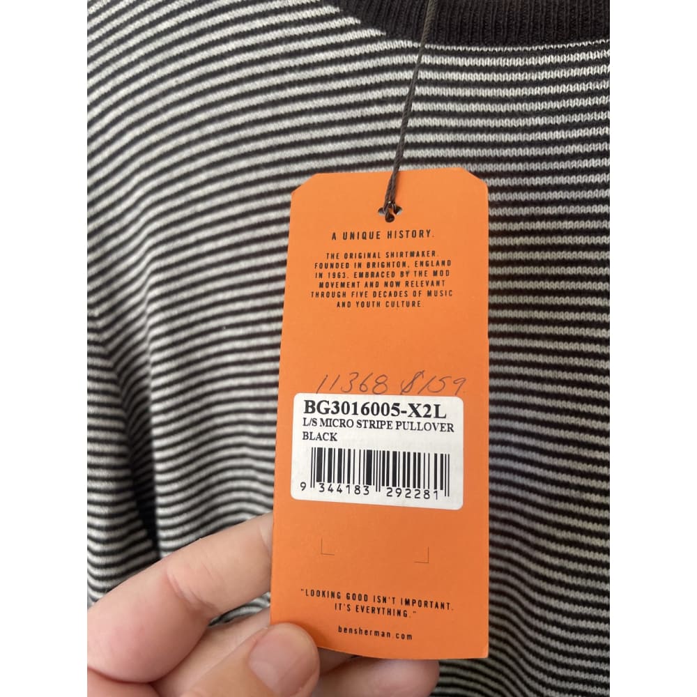 Bnwt ben sherman xxl cotton knit pullover rrp $159 - xxl - sweaters clothing & fashion - men - sweater - sweaters men’s
