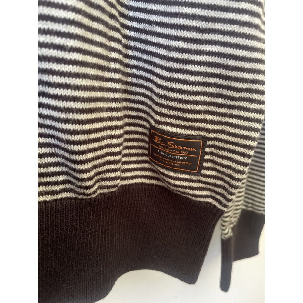 Bnwt ben sherman xxl cotton knit pullover rrp $159 - xxl - sweaters clothing & fashion - men - sweater - sweaters men’s