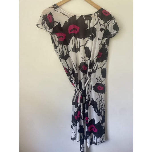 Bettie munroe (made in nz) xs wrap dress - dresses clothing & fashion - dresses women’s apparel