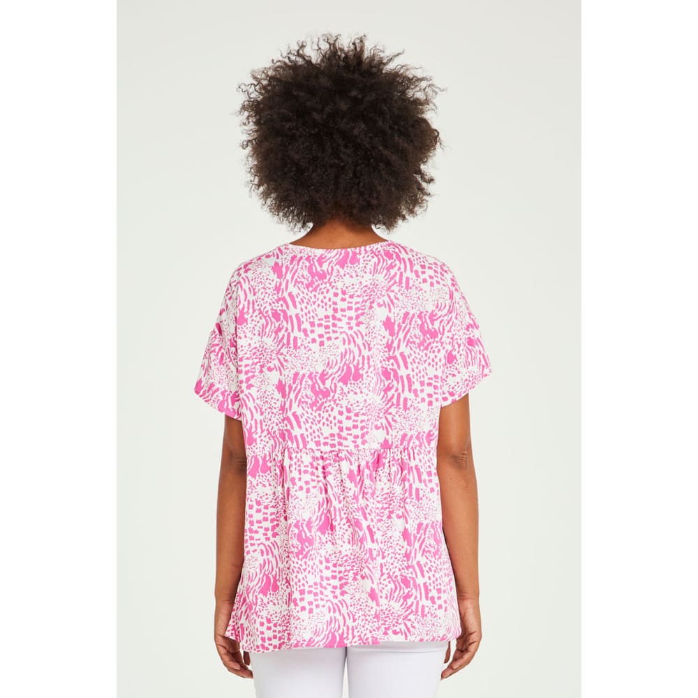 Betty basics peta blouse – mosaic print size 6 - blouses top women’s apparel