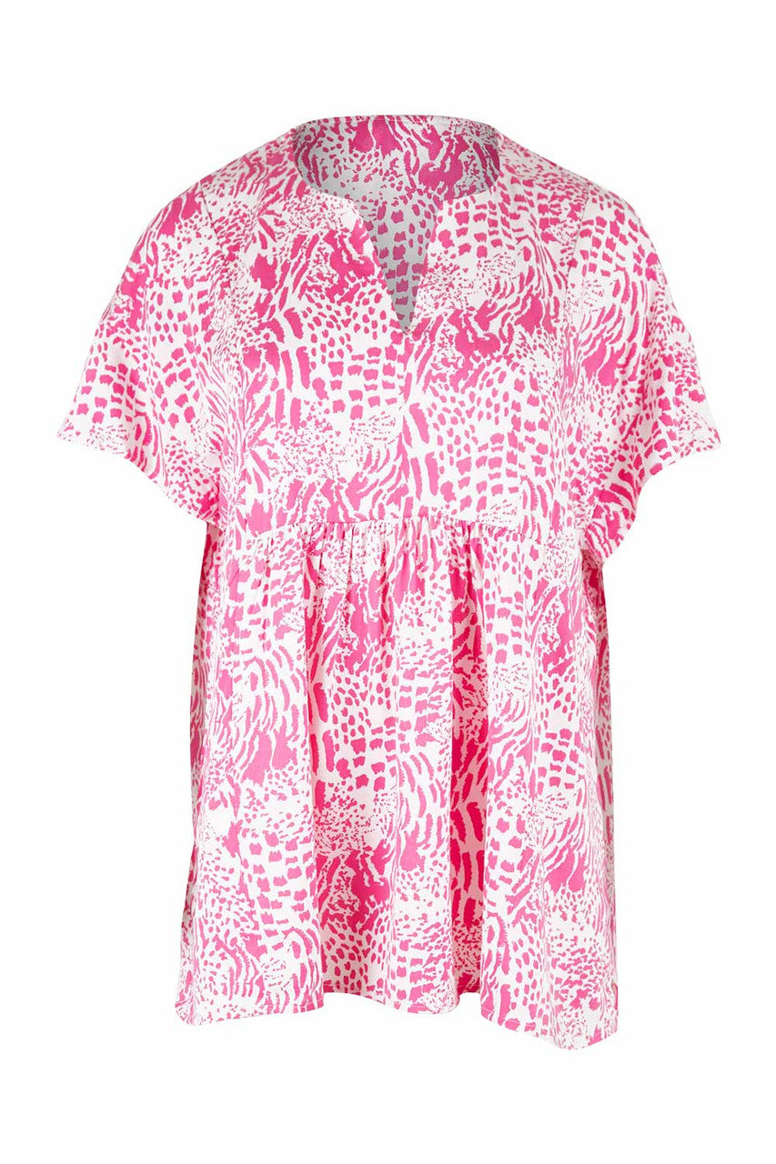 Betty basics peta blouse – mosaic print size 6 - blouses top women’s apparel