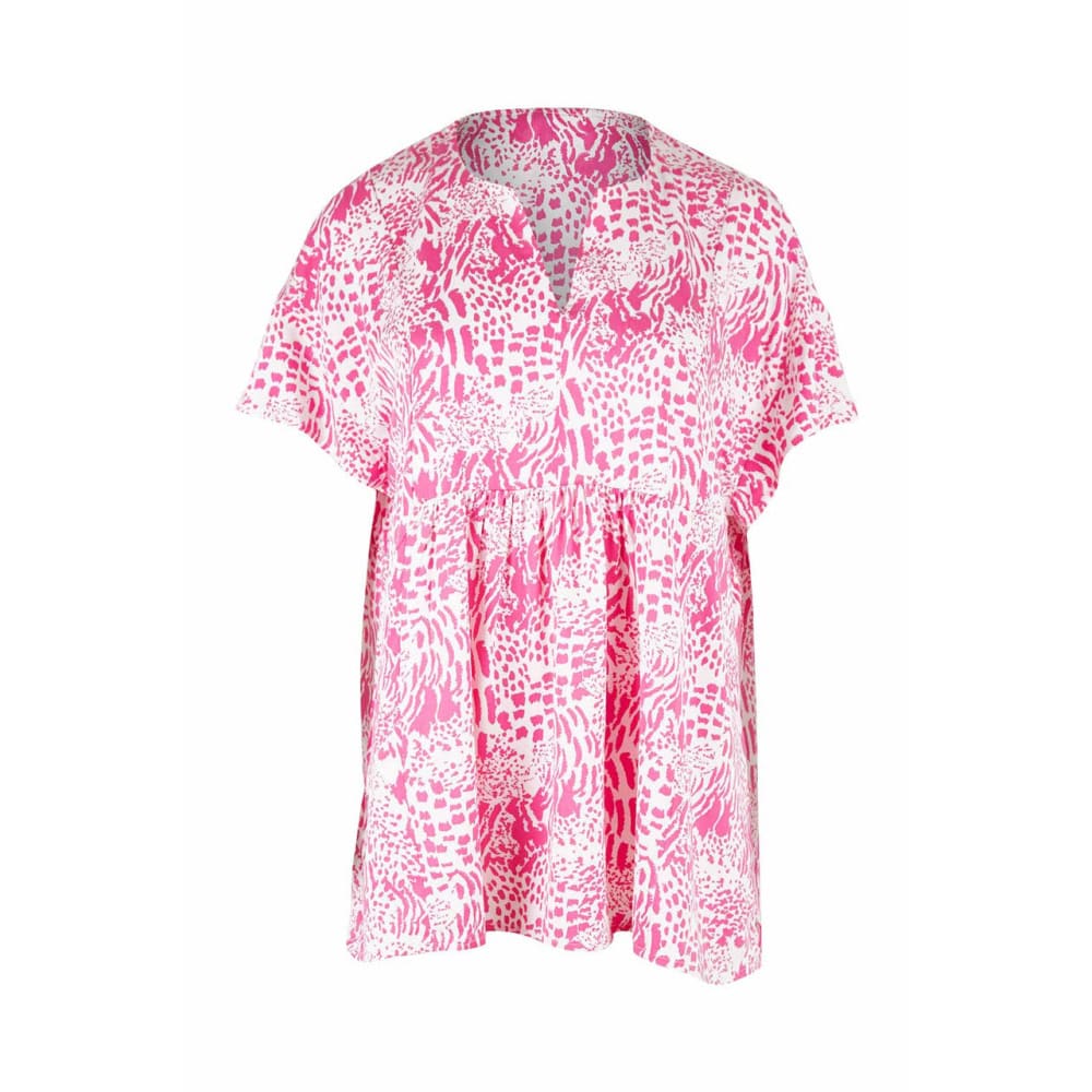 Betty basics peta blouse – mosaic print size 6 - blouses top women’s apparel