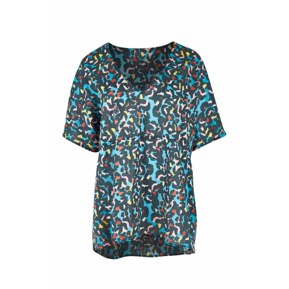 Betty basics santiago blouse botanic – size 6 - blouses top women’s apparel