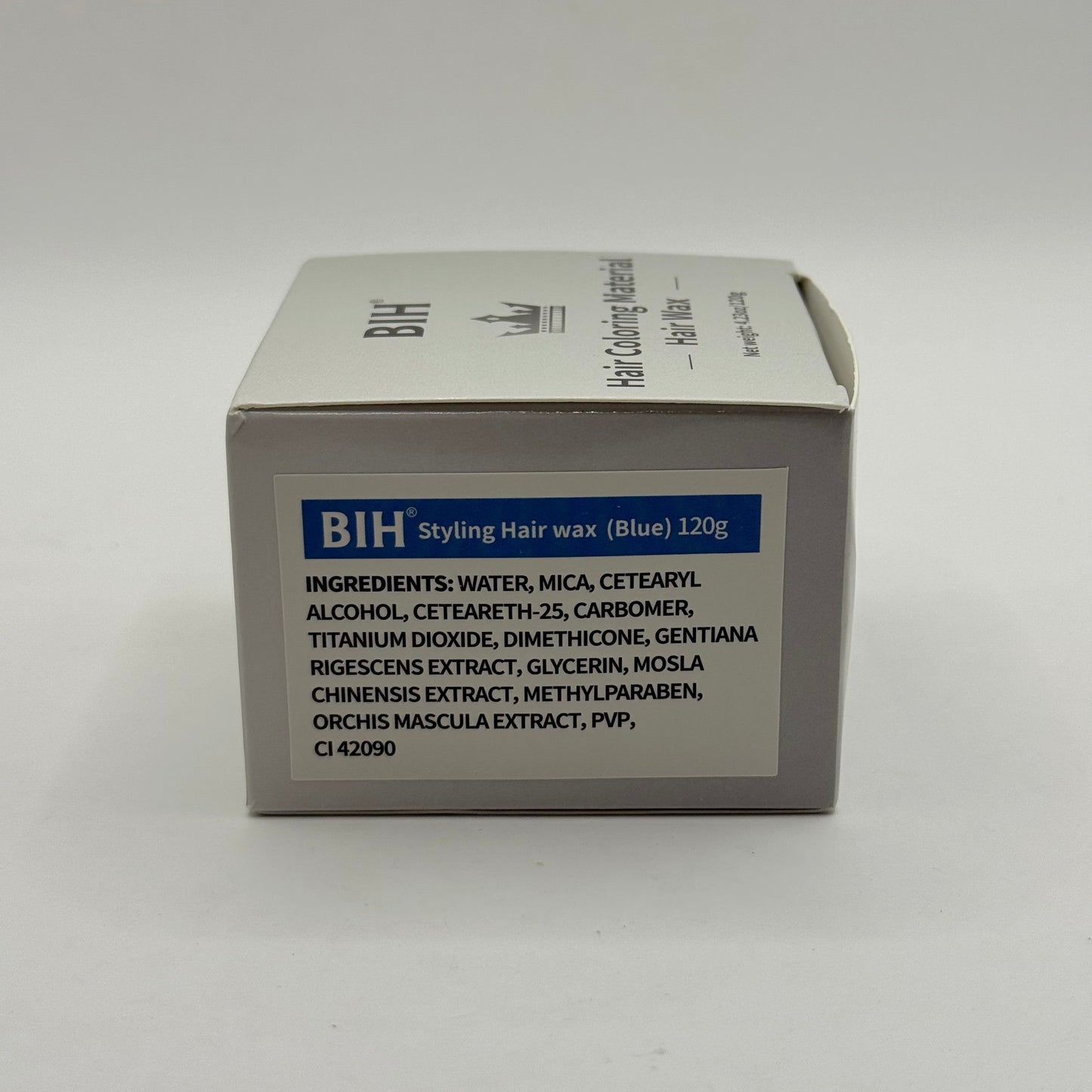 Bih hair coloring material hair wax (blue) 120g - hair color health and wellness