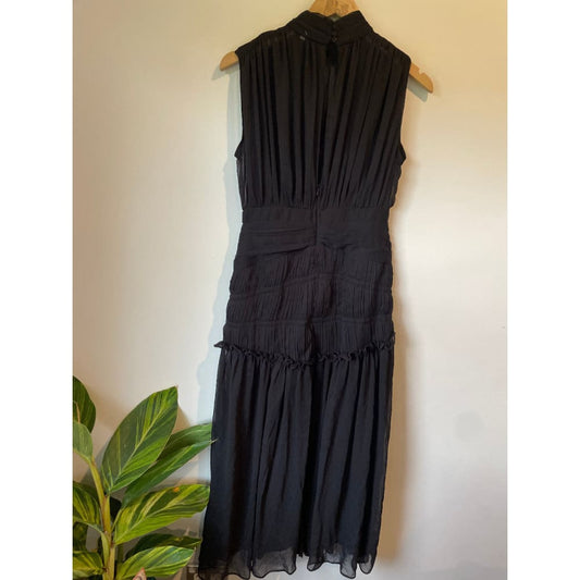Chiffon Dress in Black