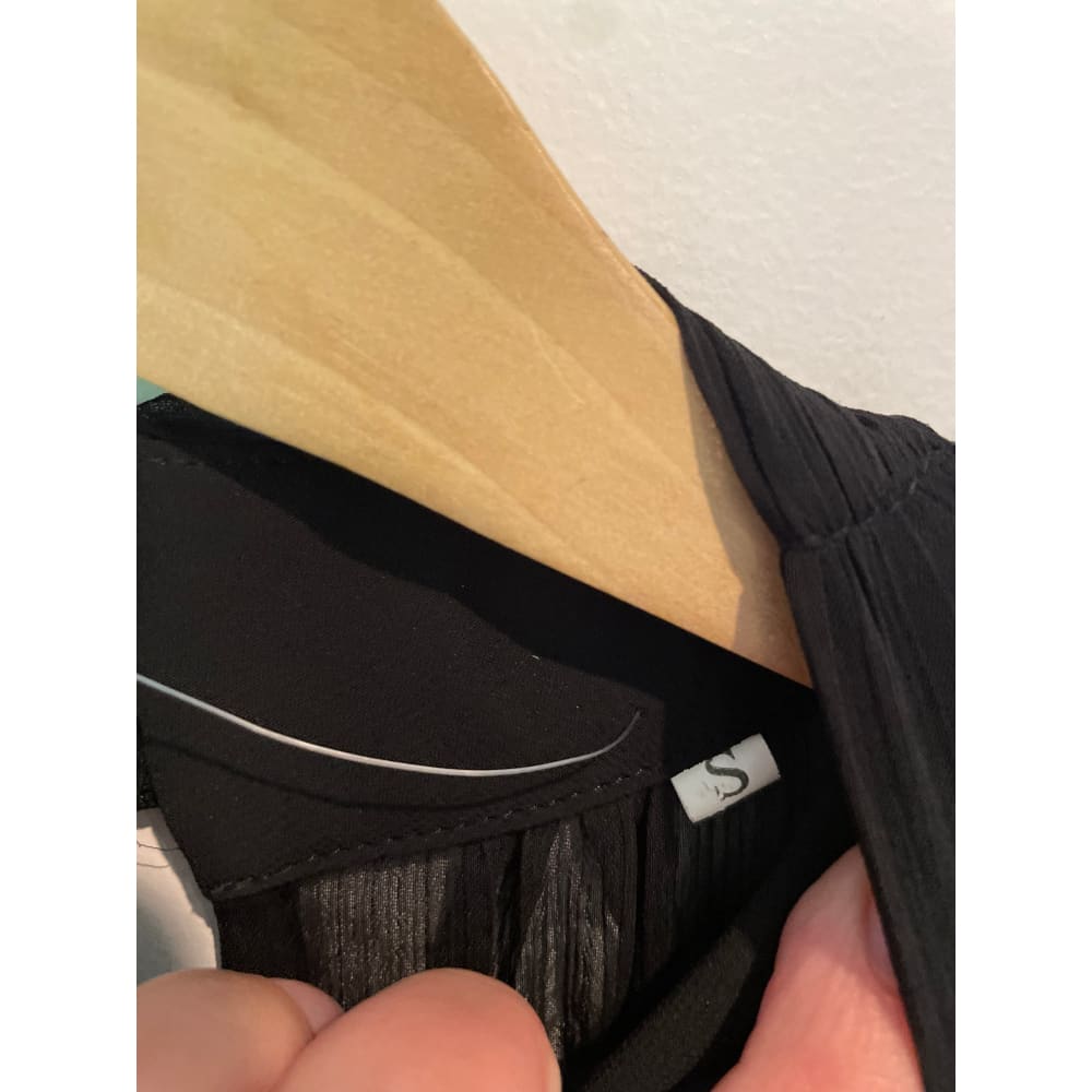 Chiffon Dress in Black
