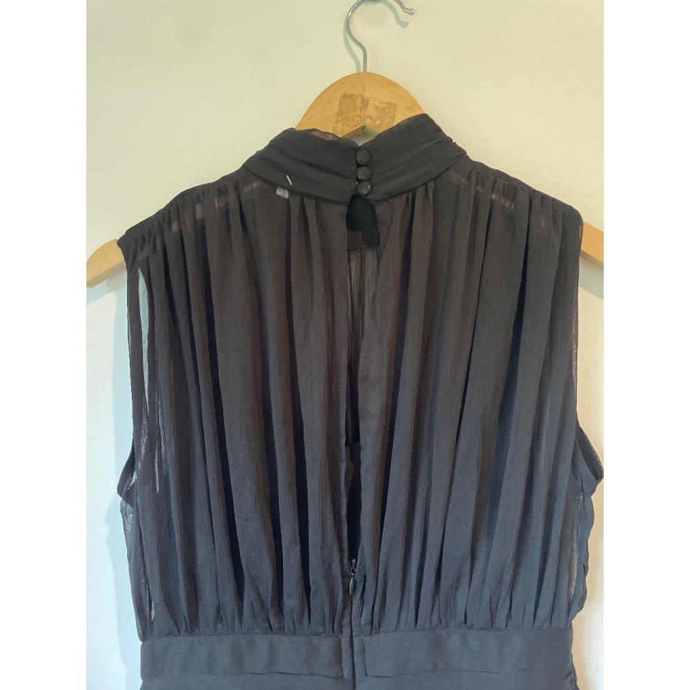 Chiffon Dress in Black