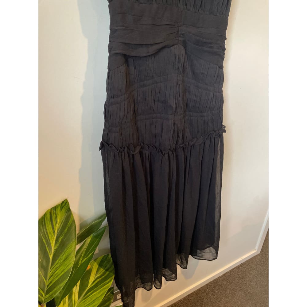 Chiffon Dress in Black