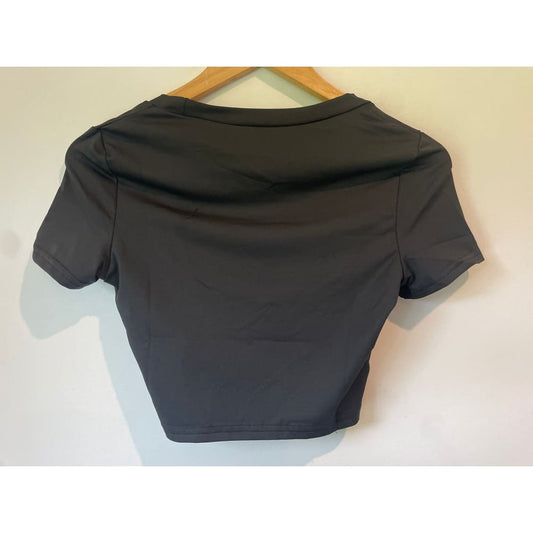 Shein crop top black - small/8 - clothing tops clothing & fashion - crop top - top women’s apparel
