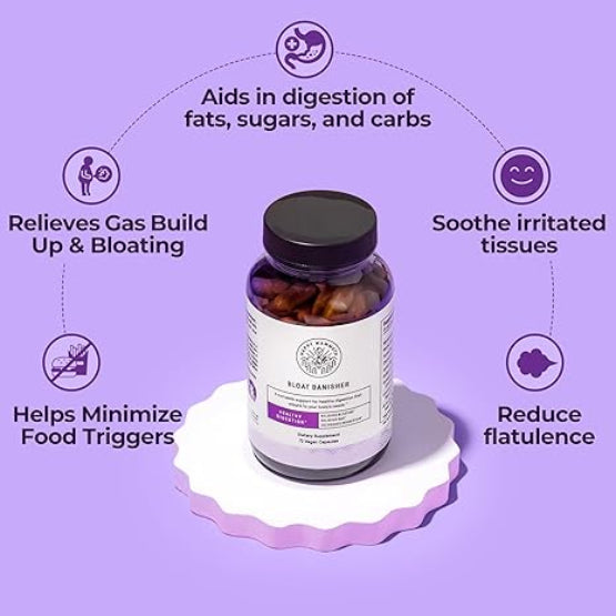 Happy mammoth bloat banisher - digestive supplements health and wellness