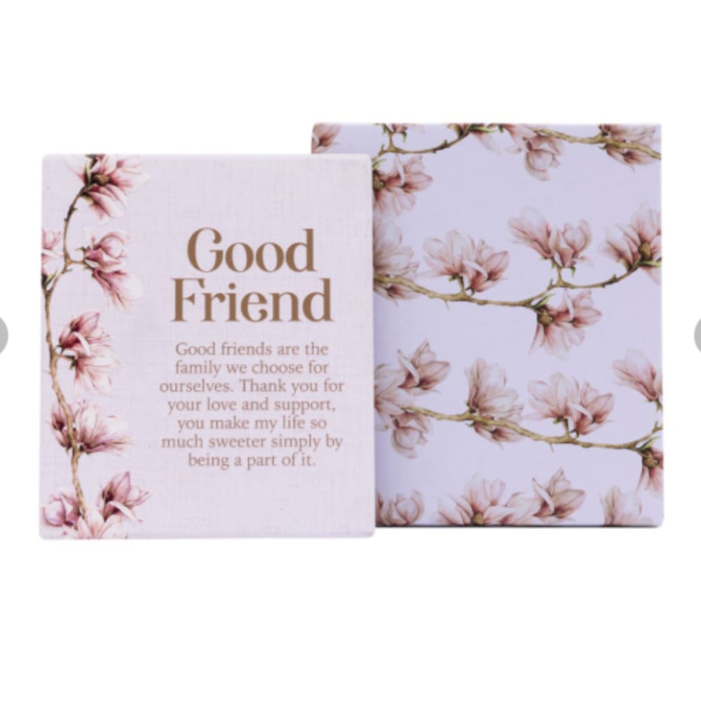 Splosh blossom ’good friend’ verse plaque - prints home&living materials