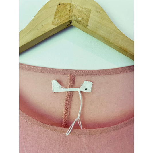 Brand new et alia pink top – size s (cut label) - blouses blouse - bnew label cut branded clothing - clothing & fashion