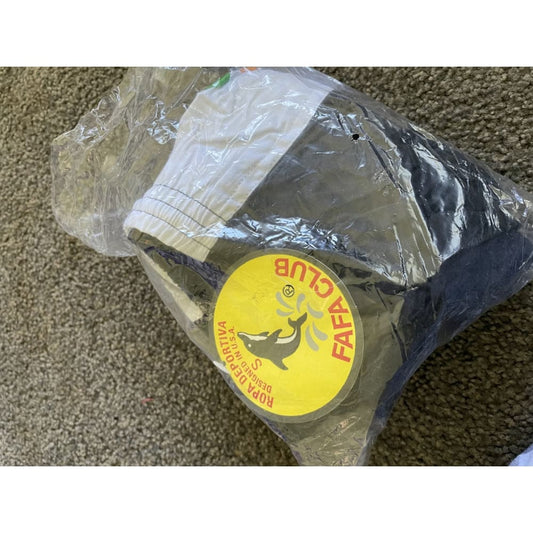 Fafa club size s swim shorts – made in usa | brand new & summer-ready (black or white) - swim boxers board - bottoms