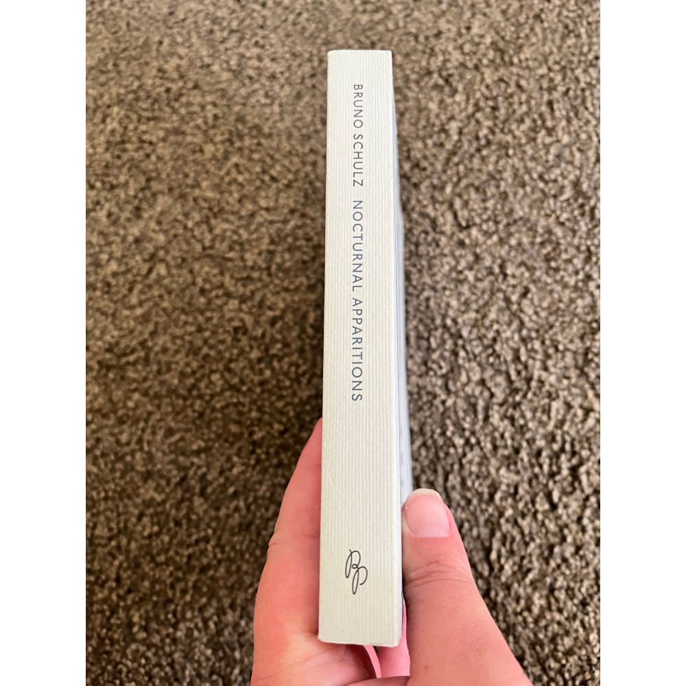 Nocturnal apparitions: essential stories by bruno schulz - books condition: used printed media