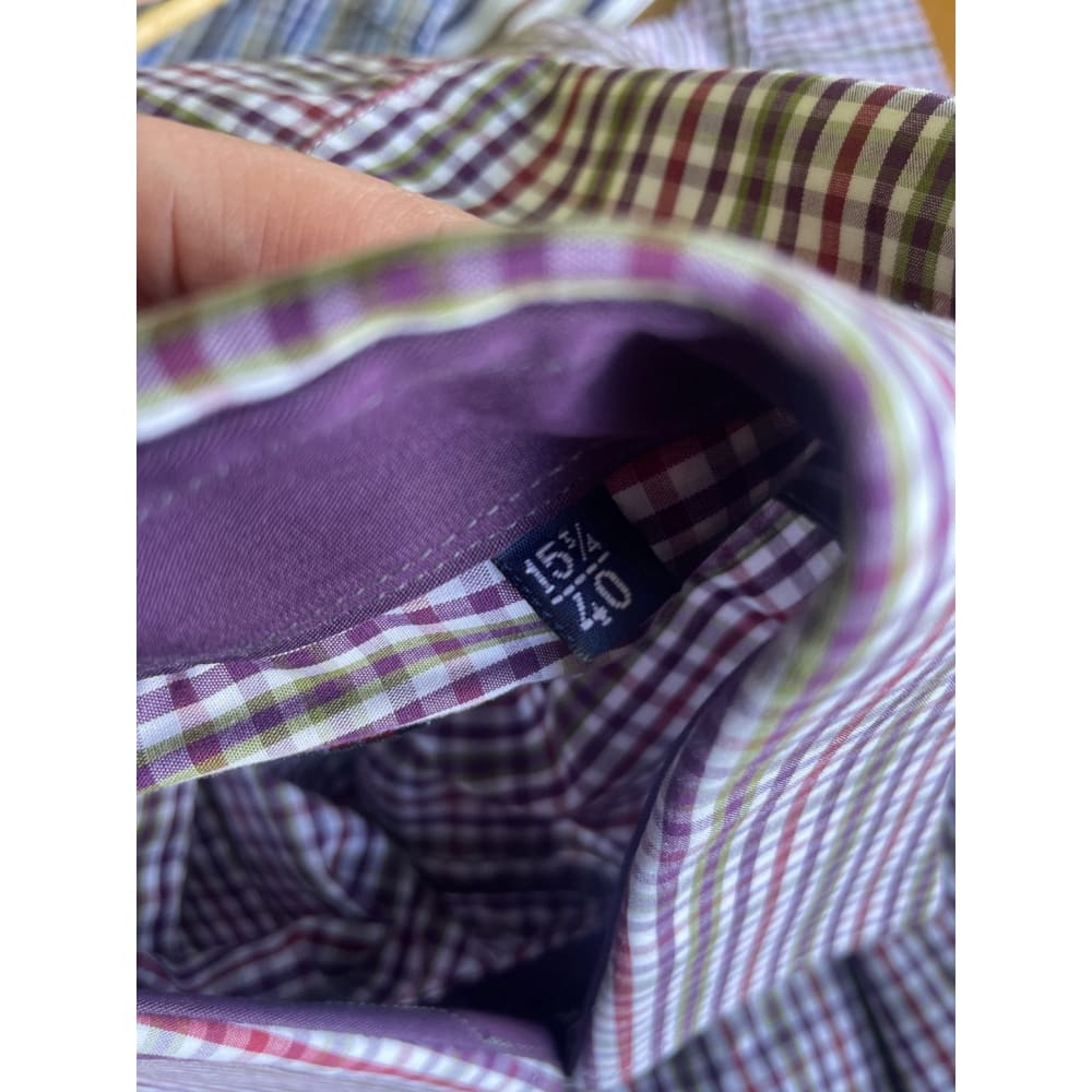 Brand new via verona size 40 cotton short sleeve shirt - 40 - shirts clothing & fashion - men - shirt - short sleeve
