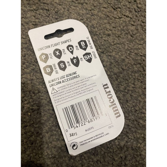 Unicorn authentic.125 flights - dart flights darts accessories - sports sports