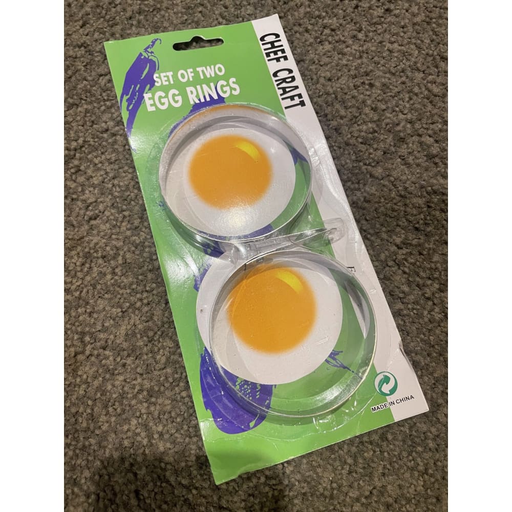 Set of 2 egg rings - egg cups cooking - home & living - kitchen - kitchen & cooking home&living materials