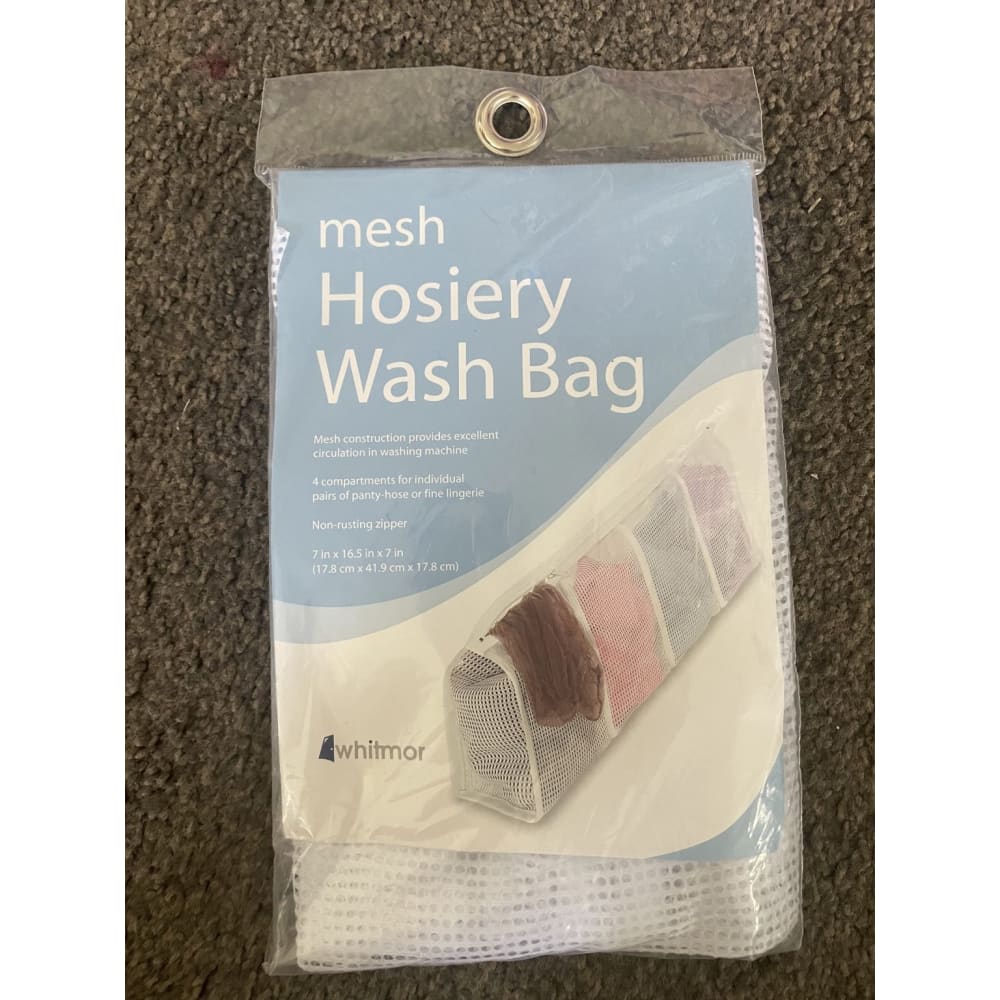 Mesh hosiery wash bag with 4 compartments - laundry wash bags & frames home & living - miscellaneous - wash bag